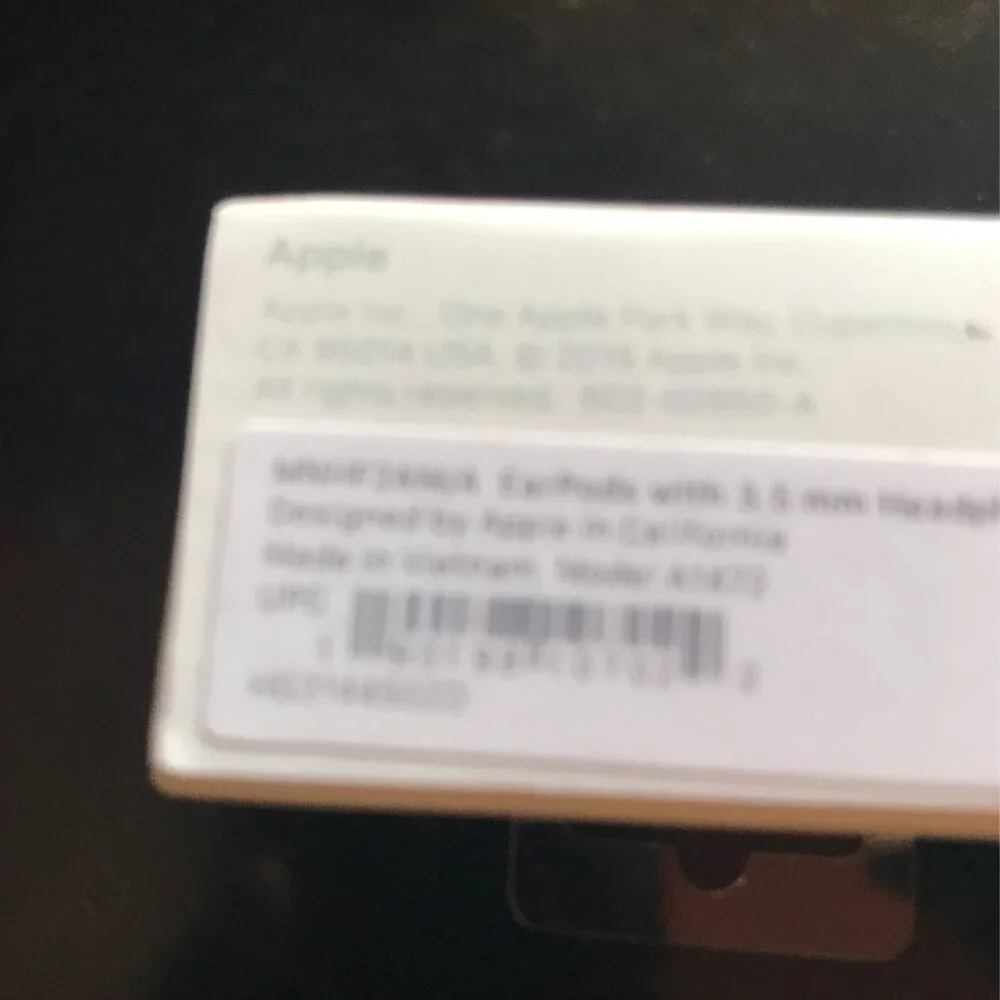Original Apple EarPods Headphone Plug